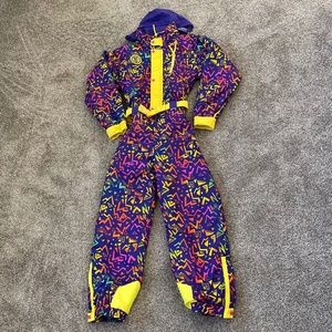 Tipsy Elves Womens Ski Suit - Retro